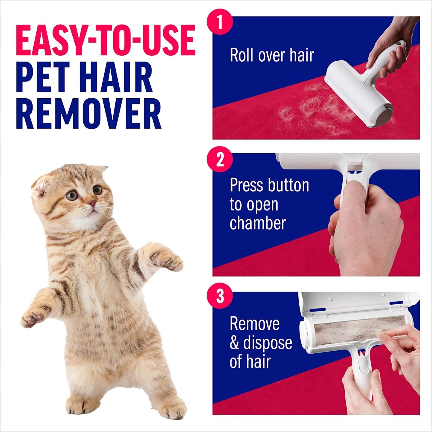 Pet Hair Picker Roller Hair Remover