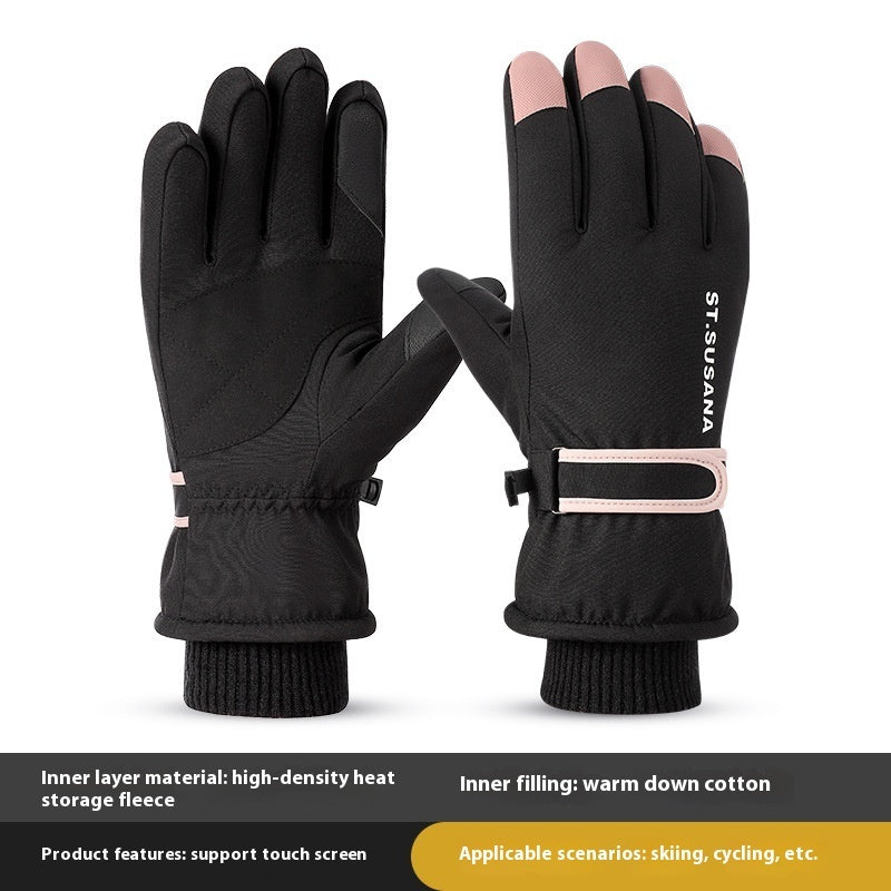 Fleece-lined Warm Gloves