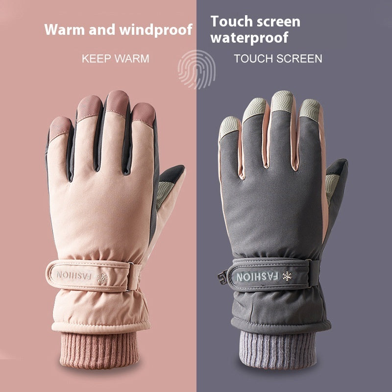 Fleece-lined Warm Gloves