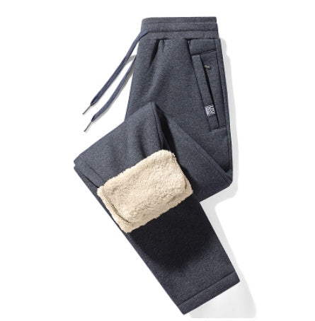 Lamb Fleece Trousers For Men And Women