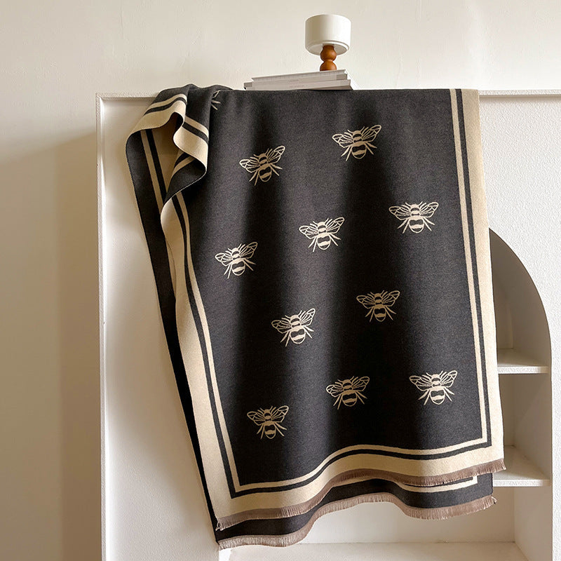 Bee Print Scarf