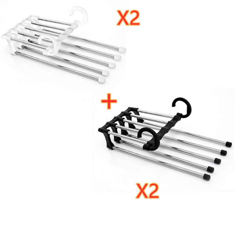 5 In 1 Wardrobe Hanger Multi-functional