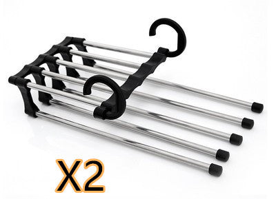 5 In 1 Wardrobe Hanger Multi-functional