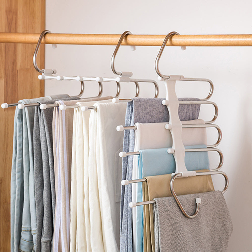 5 In 1 Wardrobe Hanger Multi-functional