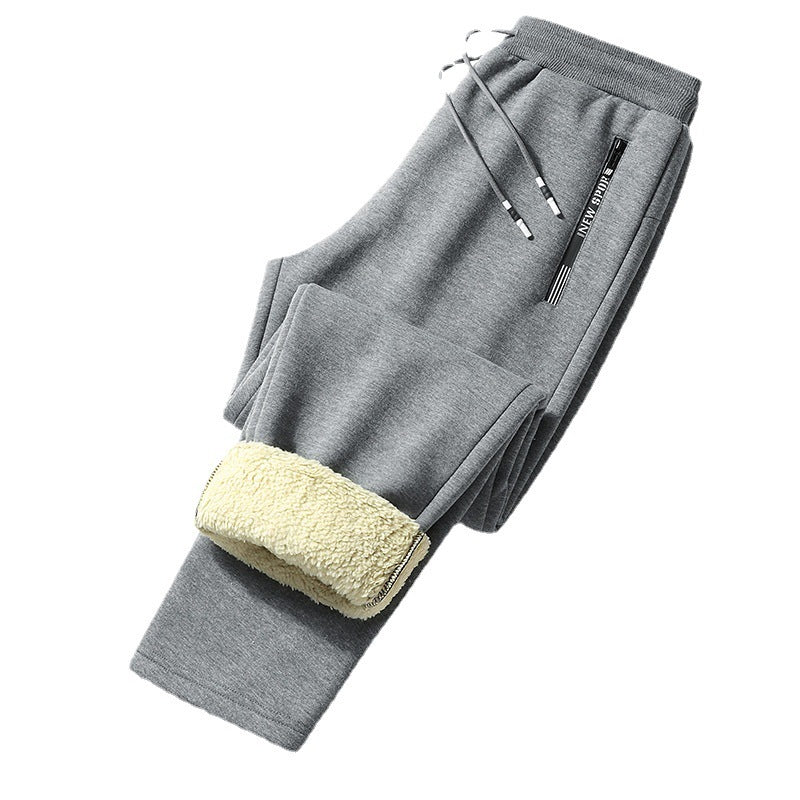 Lamb Fleece Trousers For Men And Women