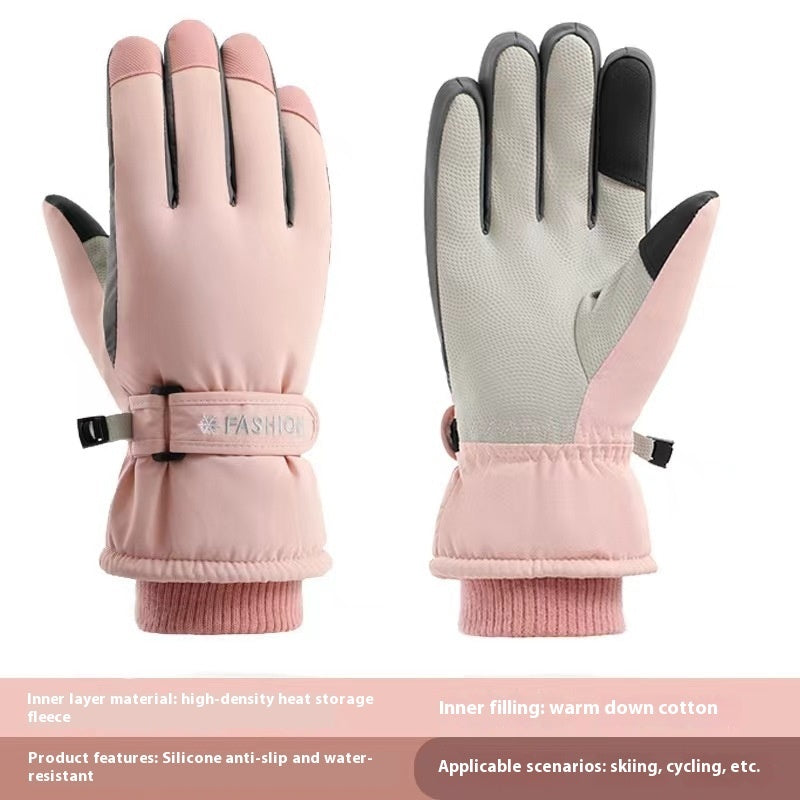 Fleece-lined Warm Gloves